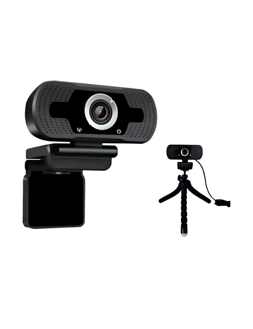 Cámara Web 2k Full Hd Micrófono Trípode Enfoque Automático