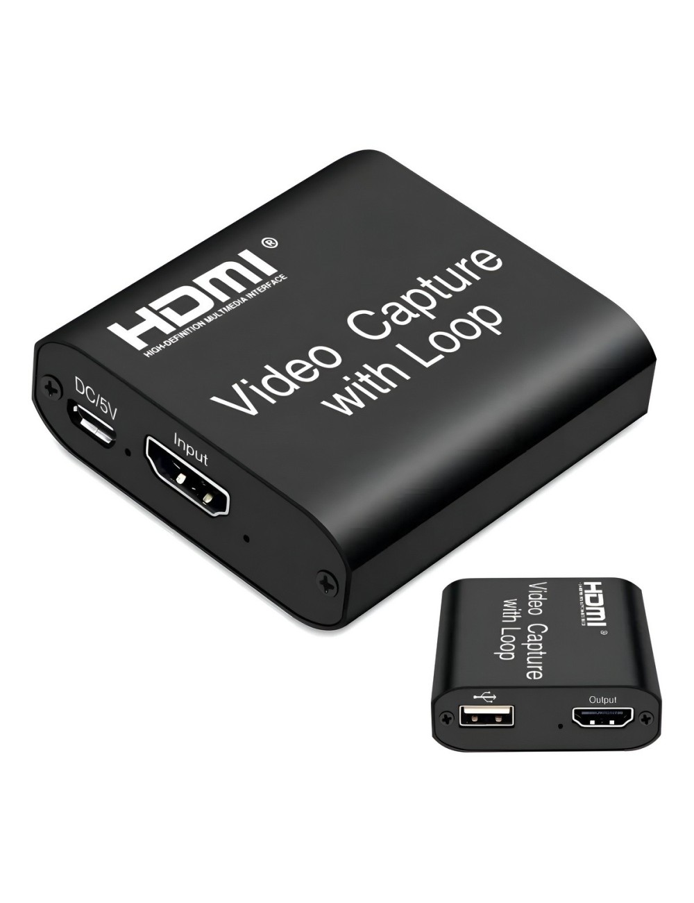 Capturadora De Video Hdmi A Usb 1080p 60fps Con Salida Loop