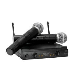 Kit 2 Micrófonos Inalámbricos Sm-58ii Profesional Karaoke