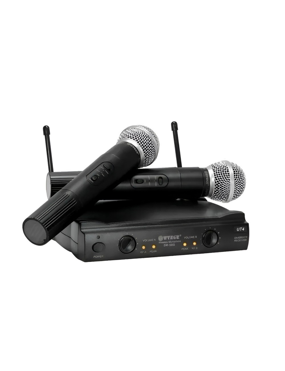 Kit 2 Micrófonos Inalámbricos Sm-58ii Profesional Karaoke