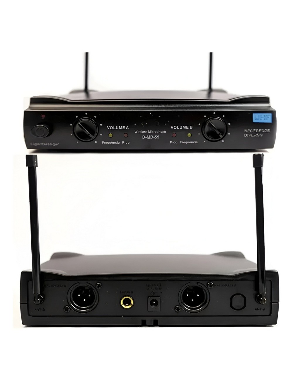 Kit 2 Micrófonos Inalámbricos Sm-58ii Profesional Karaoke