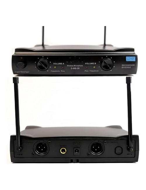 Kit 2 Micrófonos Inalámbricos Sm-58ii Profesional Karaoke