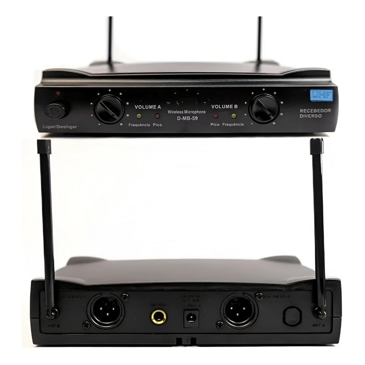 Kit 2 Micrófonos Inalámbricos Sm-58ii Profesional Karaoke