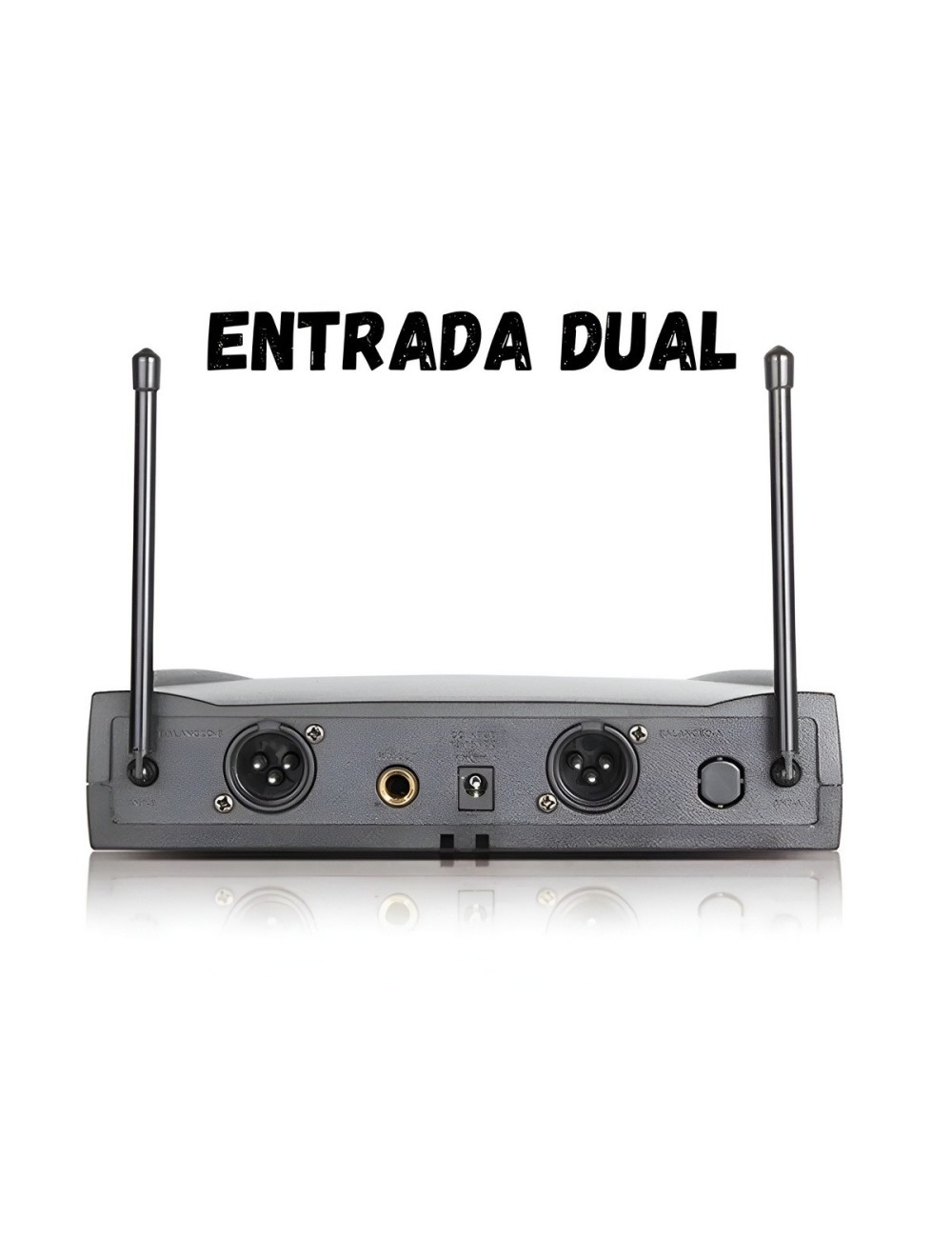 Kit 2 Micrófonos Inalámbricos Sm-58ii Profesional Karaoke