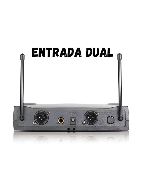 Kit 2 Micrófonos Inalámbricos Sm-58ii Profesional Karaoke