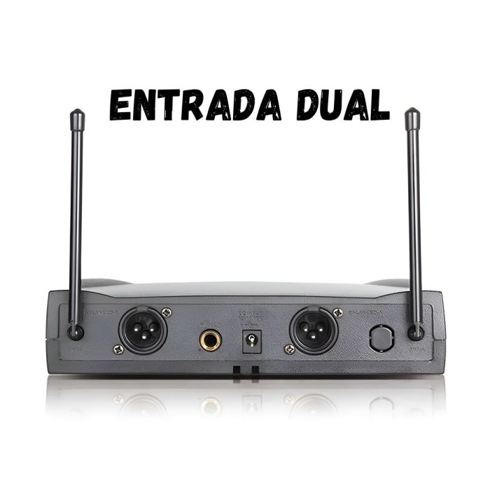 Kit 2 Micrófonos Inalámbricos Sm-58ii Profesional Karaoke