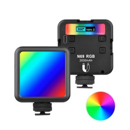 Lámpara Led Rgb N69 Pro 2000mah Fotografía Video Profesional