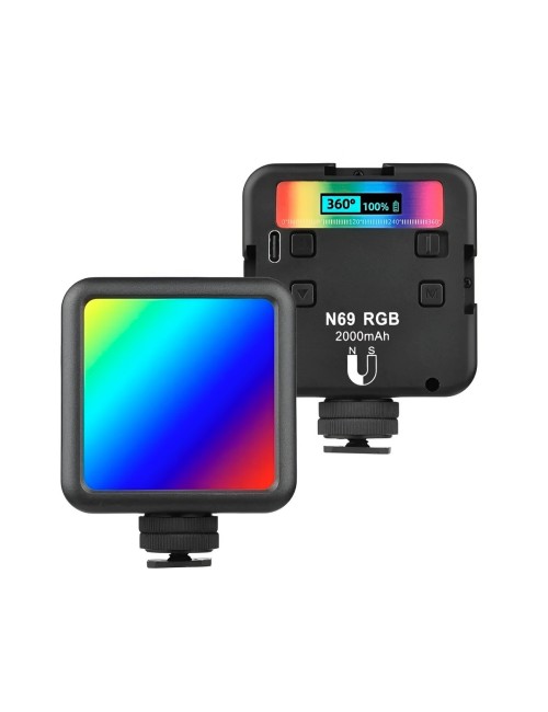 Lámpara Led Rgb N69 Pro 2000mah Fotografía Video Profesional