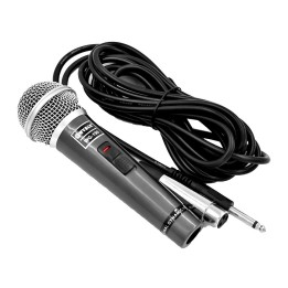Micrófono Dinámico Alámbrico Wg-196 Profesional Karaoke