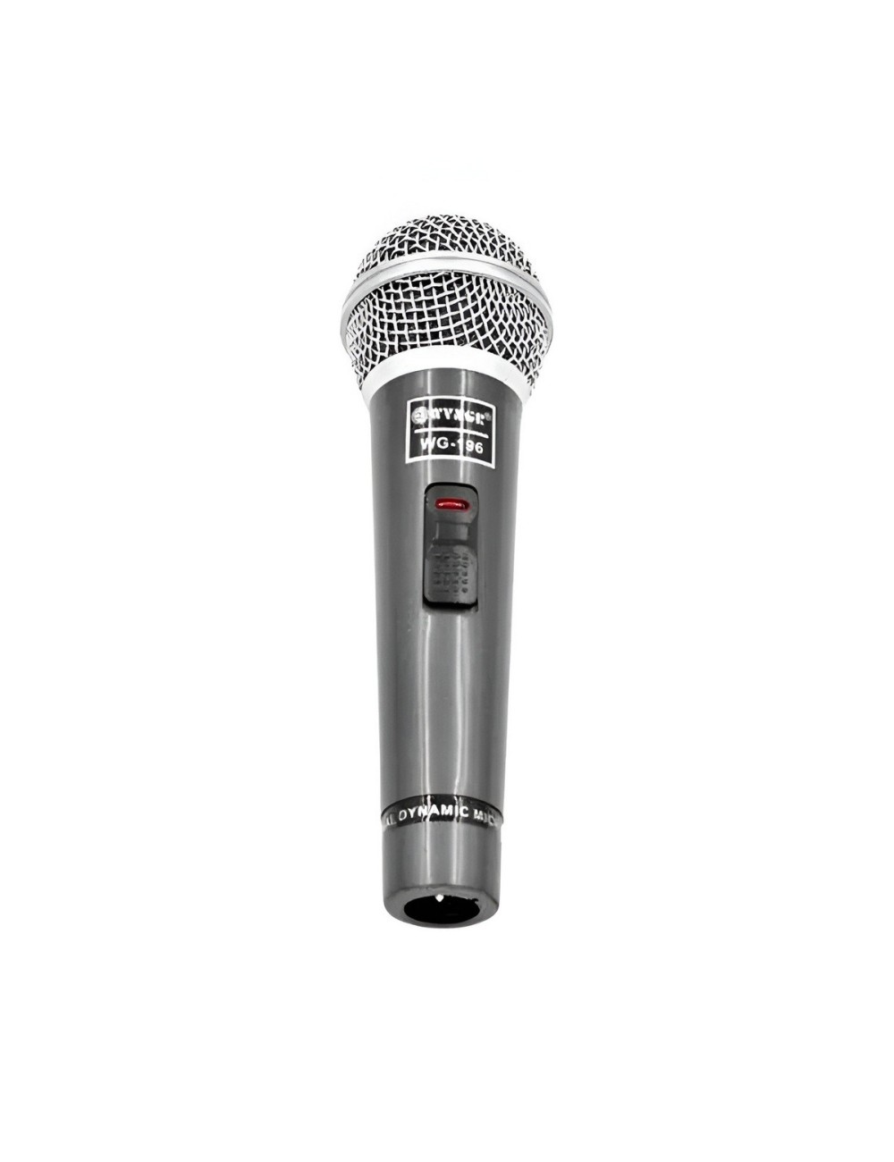 Micrófono Dinámico Alámbrico Wg-196 Profesional Karaoke
