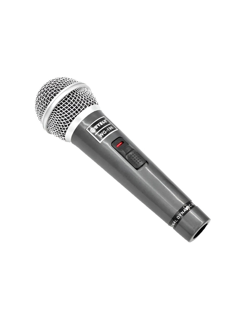 Micrófono Dinámico Alámbrico Wg-196 Profesional Karaoke