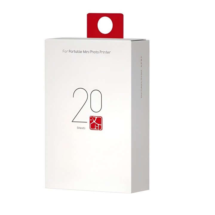Papel Fotográfico Hprt Zink 2x3 Pulgadas Autoadhesivo 20 Und