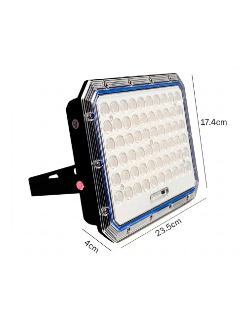 Reflector Solar Led 1000w Exterior Ip66 Panel Independiente