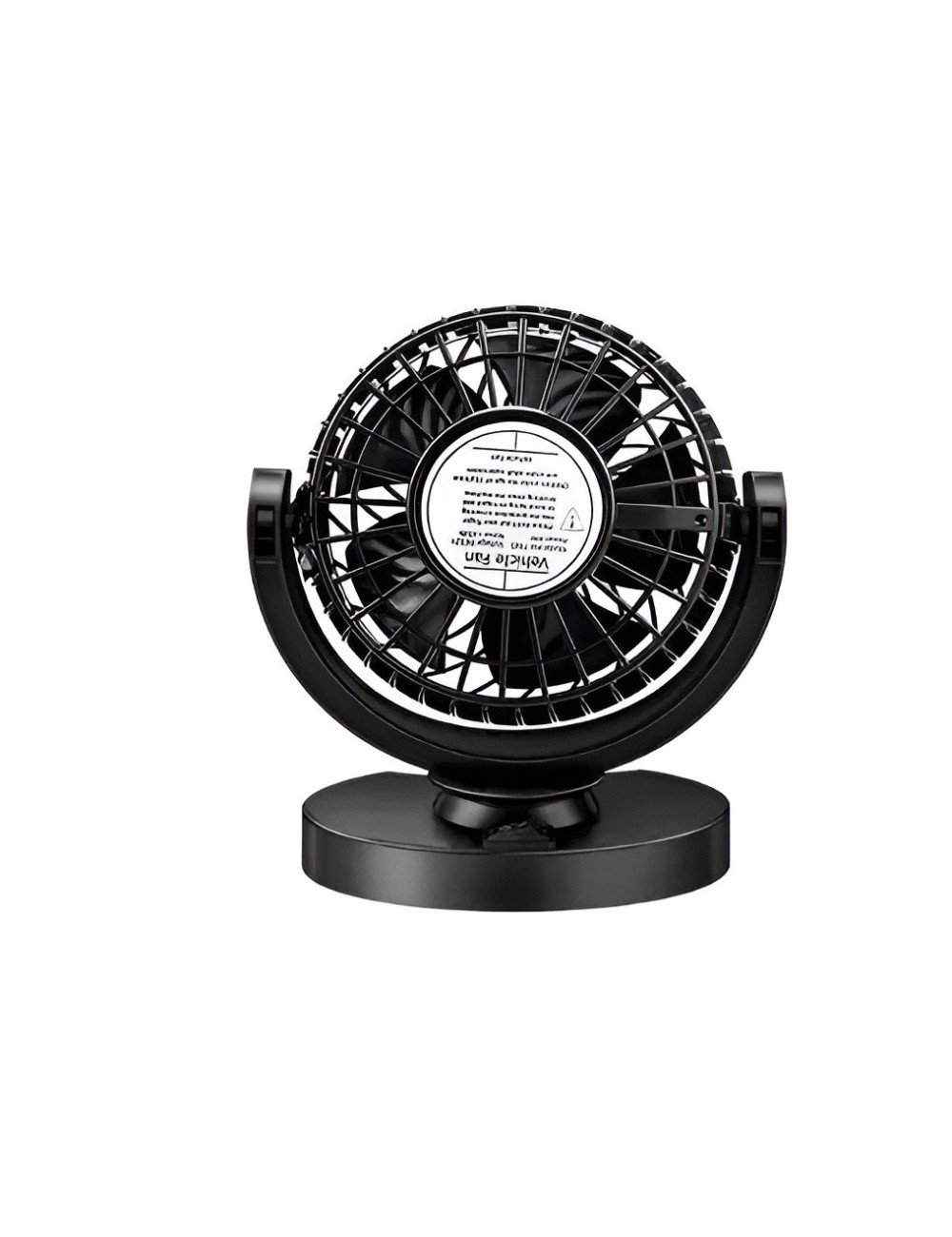 Ventilador Para Carro Camioneta 12v Silencioso Rotación 360°
