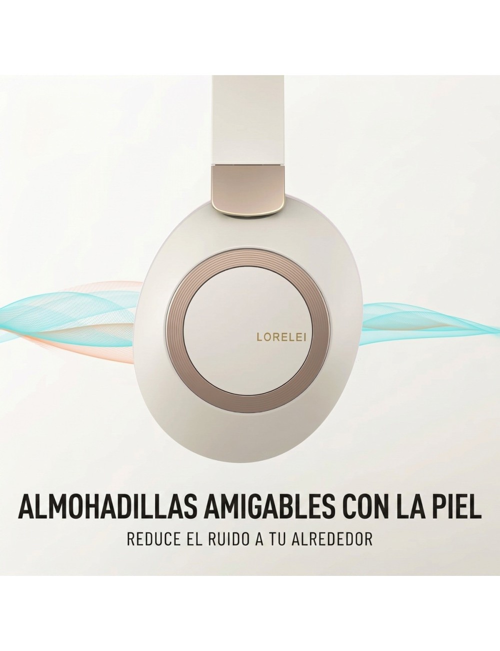 Audífonos Bluetooth 5.4 Diadema Plegable 40h Batería