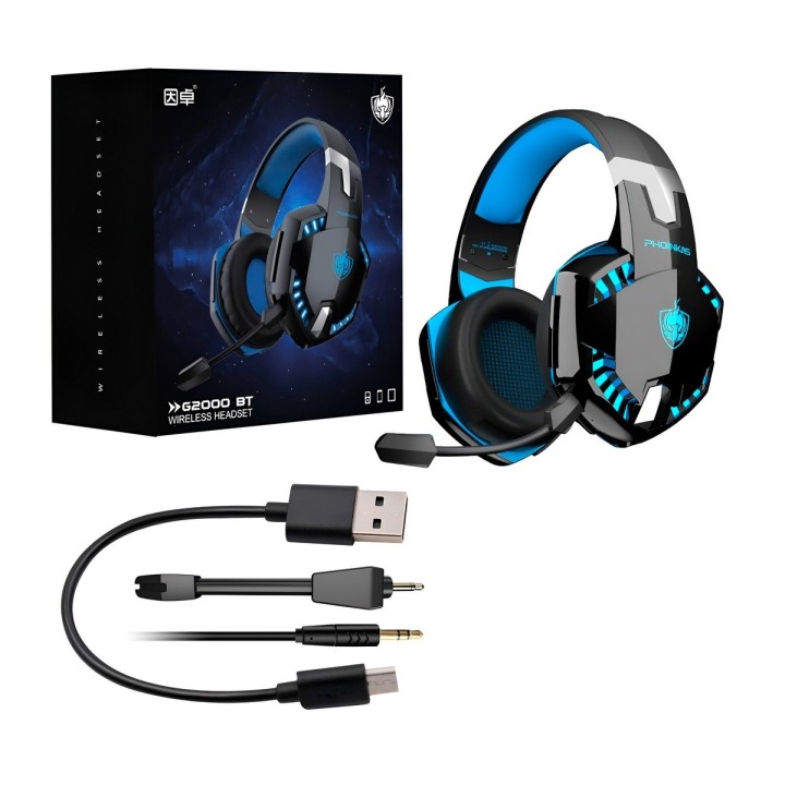 Audífonos Gamer G2000 Bt Bluetooth 5.0 Sonido 7.1
