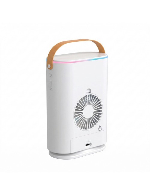 Enfriador Aire Portatil Humidificador Recargable Lenyes Usb