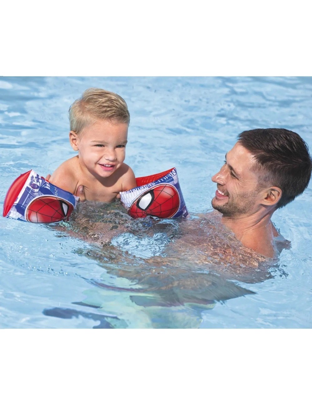 Flotadores Brazaletes Spiderman Niños Piscina Playa 98001