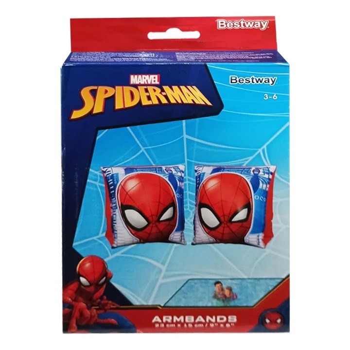 Flotadores Brazaletes Spiderman Niños Piscina Playa 98001
