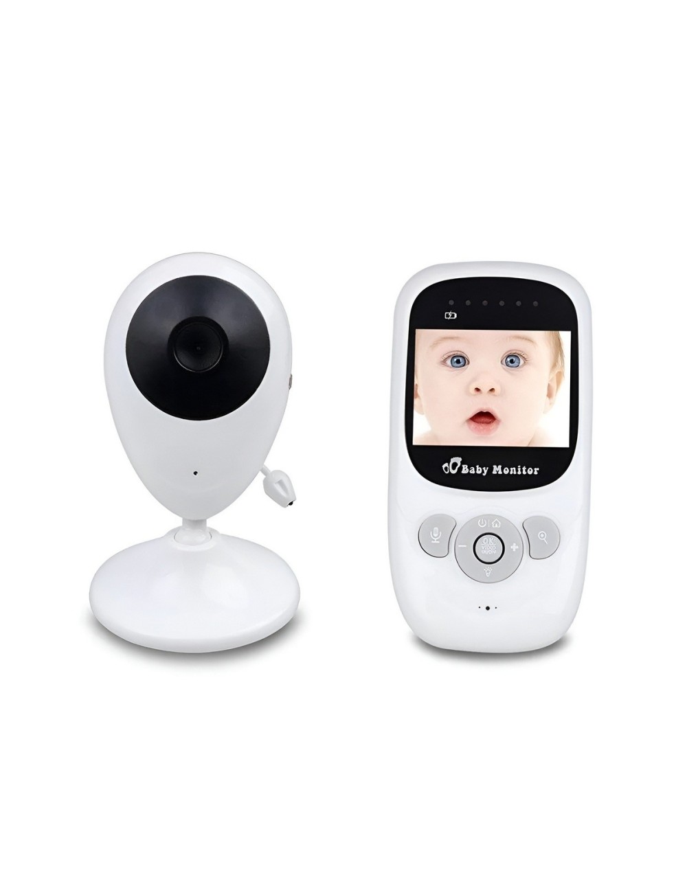 Monitor Para Bebes Camara Seguridad Vision Nocturna Audio