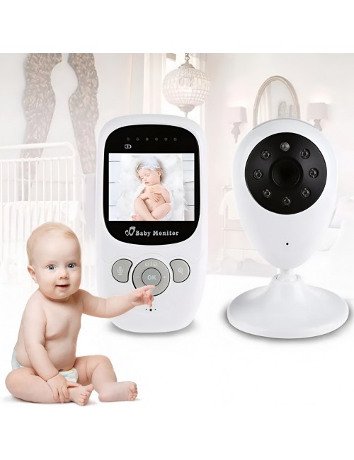 Monitor Para Bebes Camara Seguridad Vision Nocturna Audio
