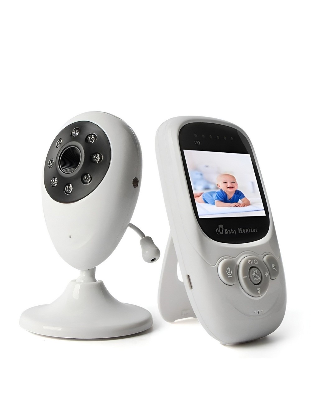 Monitor Para Bebes Camara Seguridad Vision Nocturna Audio