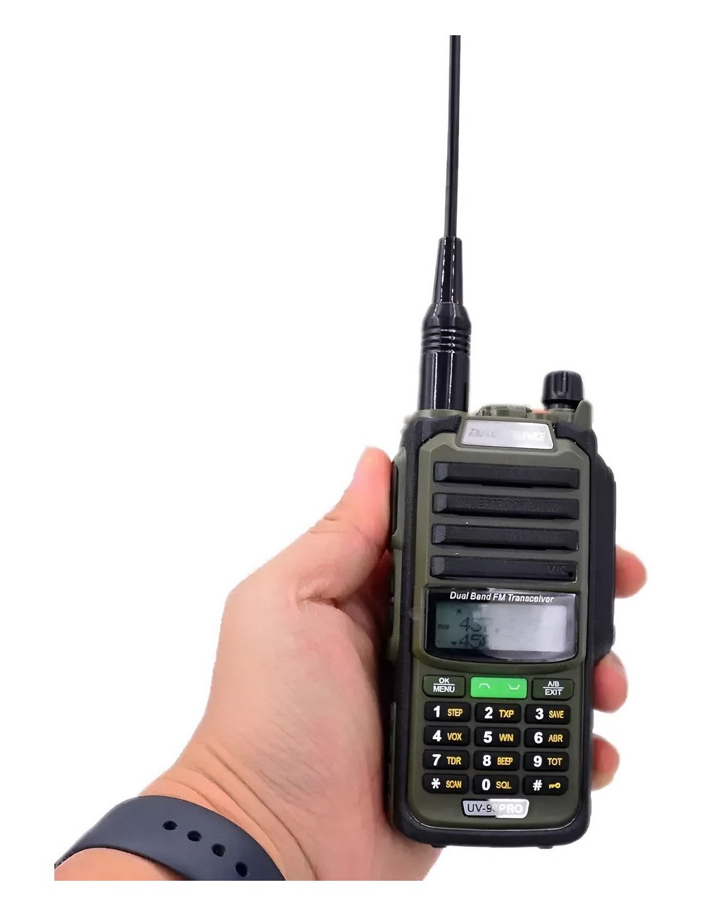 Radio Uv-98pro Ip68 Impermeable Banda Dual Largo Alcance