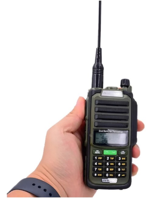 Radio Uv-98pro Ip68 Impermeable Banda Dual Largo Alcance