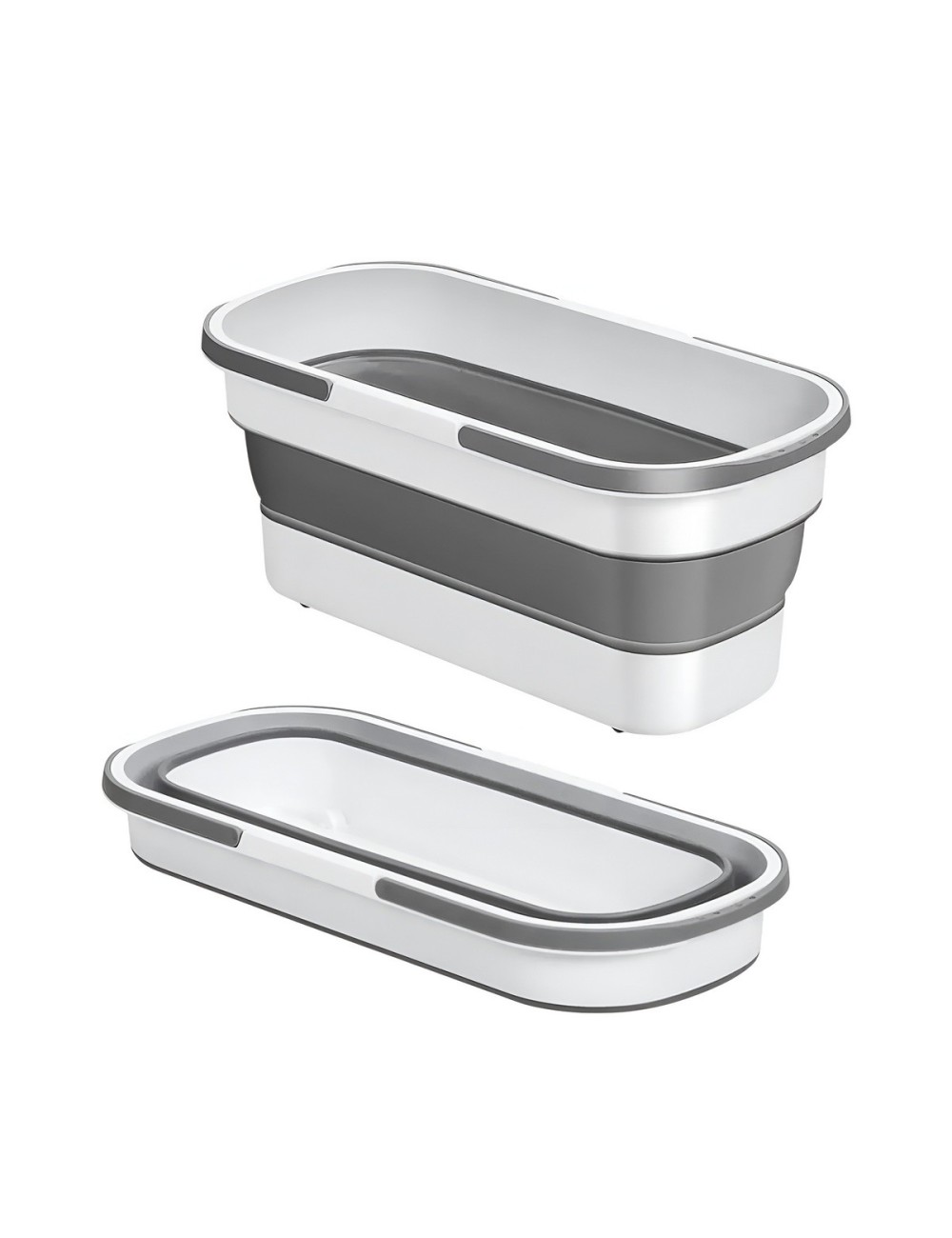 Balde Cubeta Plegable Multiusos Ahorro De Espacio Limpieza