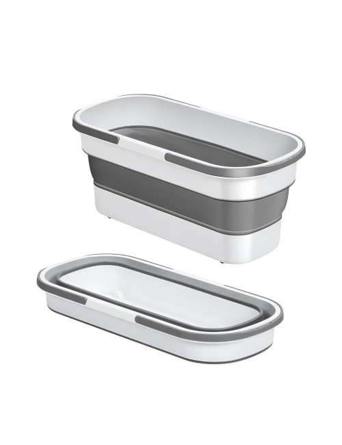 Balde Cubeta Plegable Multiusos Ahorro De Espacio Limpieza