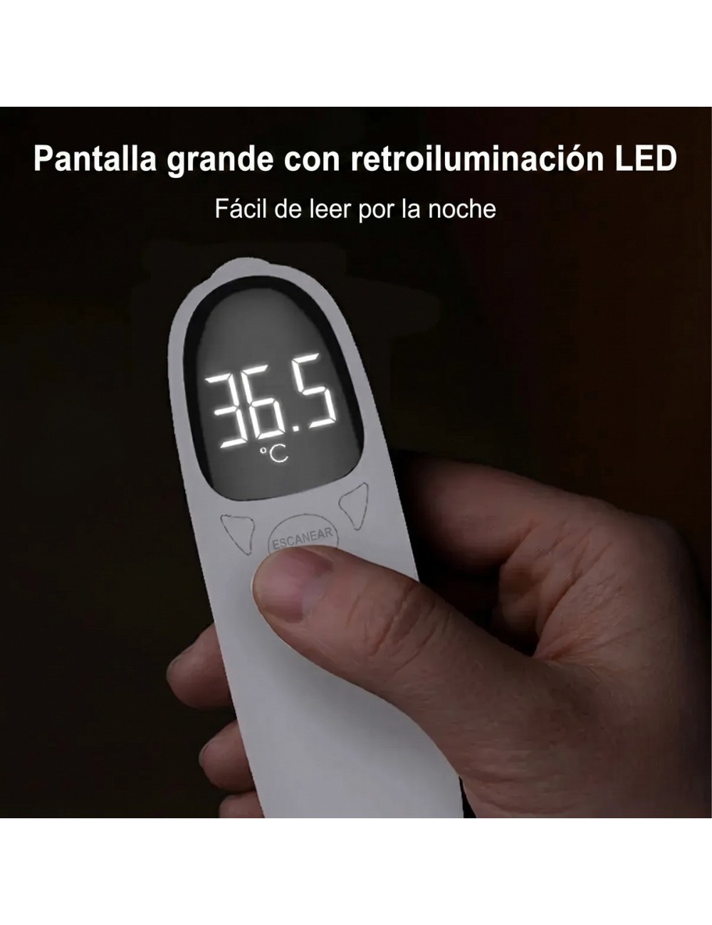 Termometro Infrarrojo Digital Sin Contacto Medición Rápida