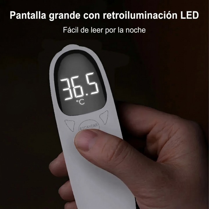 Termometro Infrarrojo Digital Sin Contacto Medición Rápida