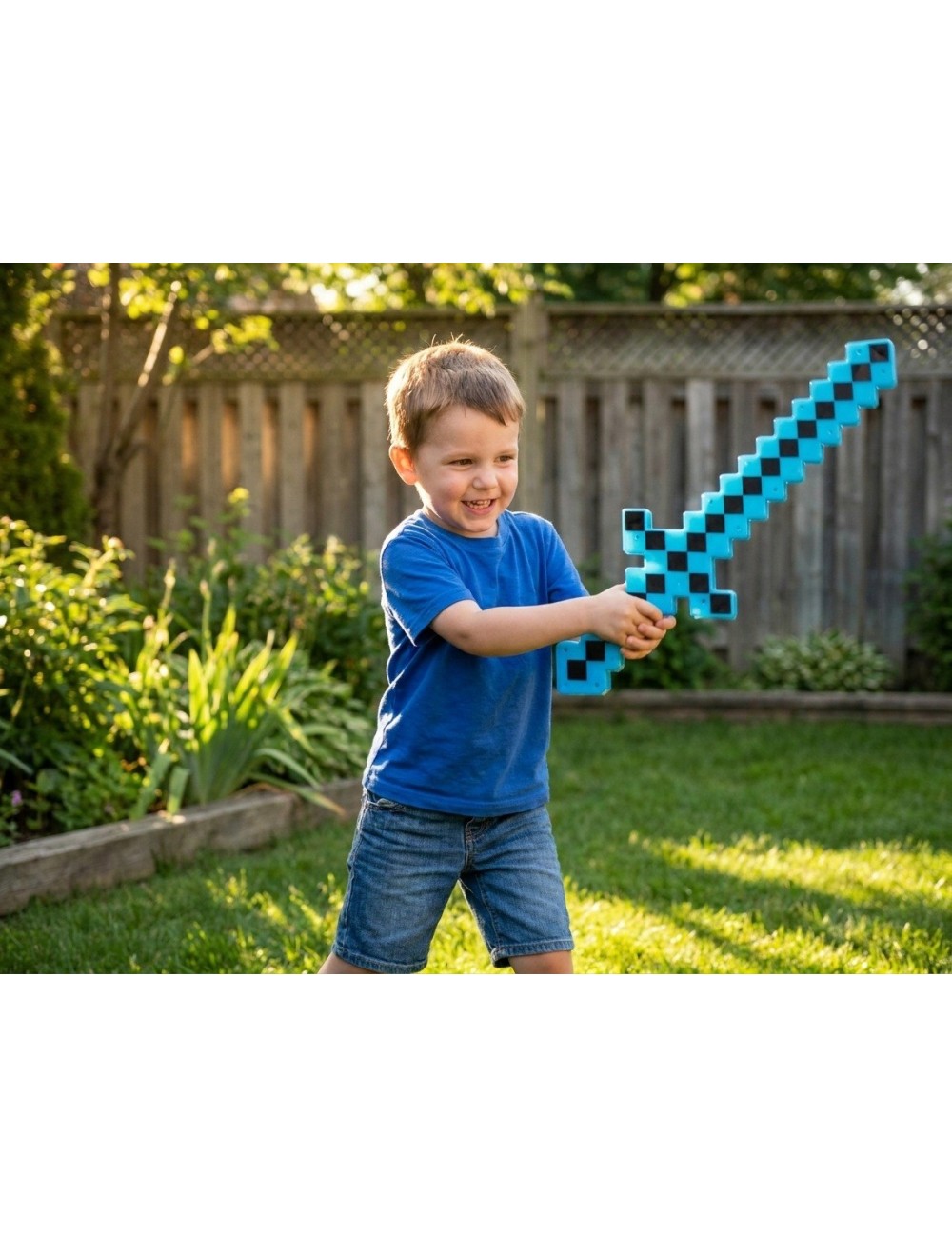 Espada Unicolor Juguete Con Luz Led Multicolor Sonido Niños