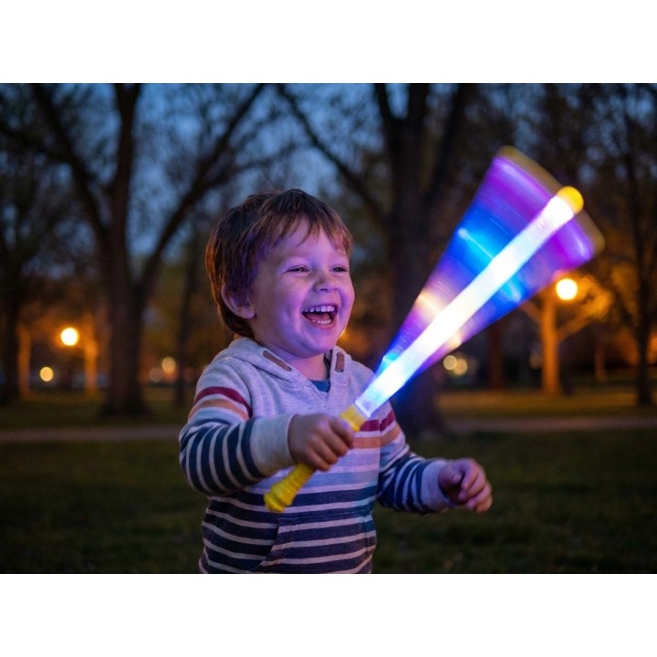 Varita Sable De Luz Flexible Led Multicolor Para Niños