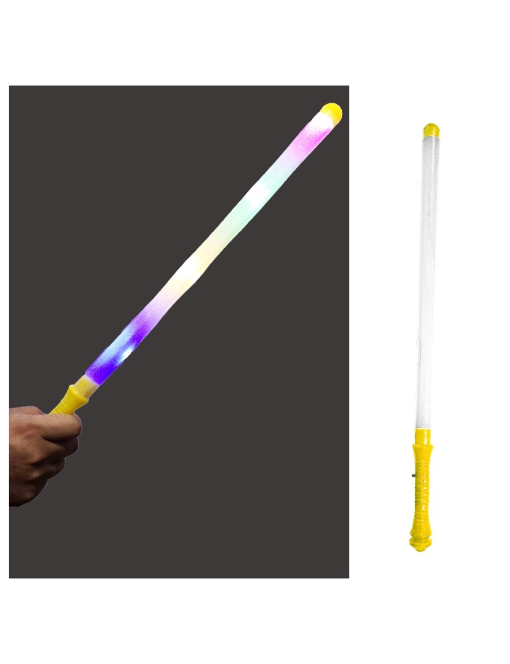 Varita Sable De Luz Flexible Led Multicolor Para Niños