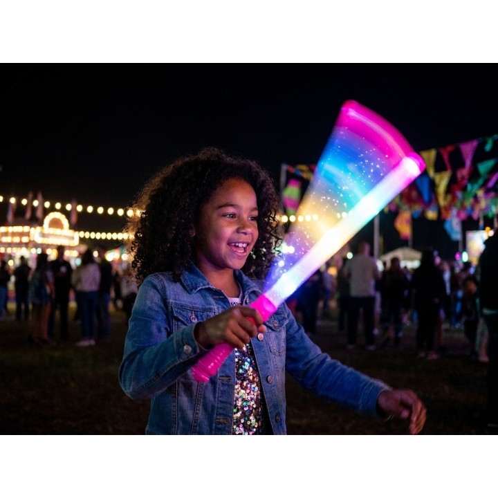 Varita Sable De Luz Flexible Led Multicolor Para Niños