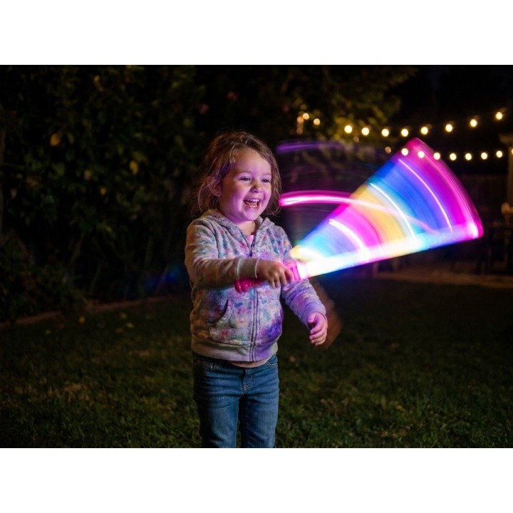 Varita Sable De Luz Flexible Led Multicolor Para Niños