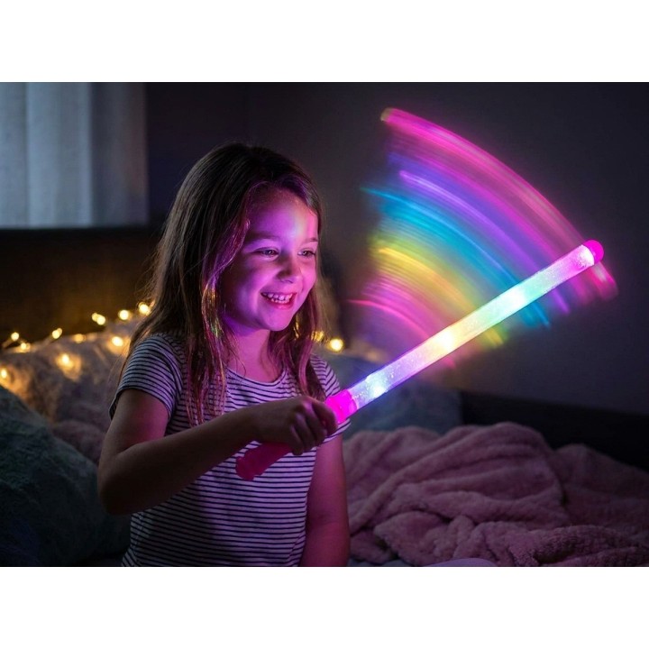 Varita Sable De Luz Flexible Led Multicolor Para Niños