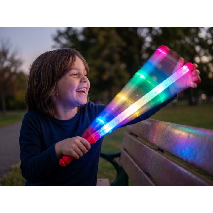 Varita Sable De Luz Flexible Led Multicolor Para Niños