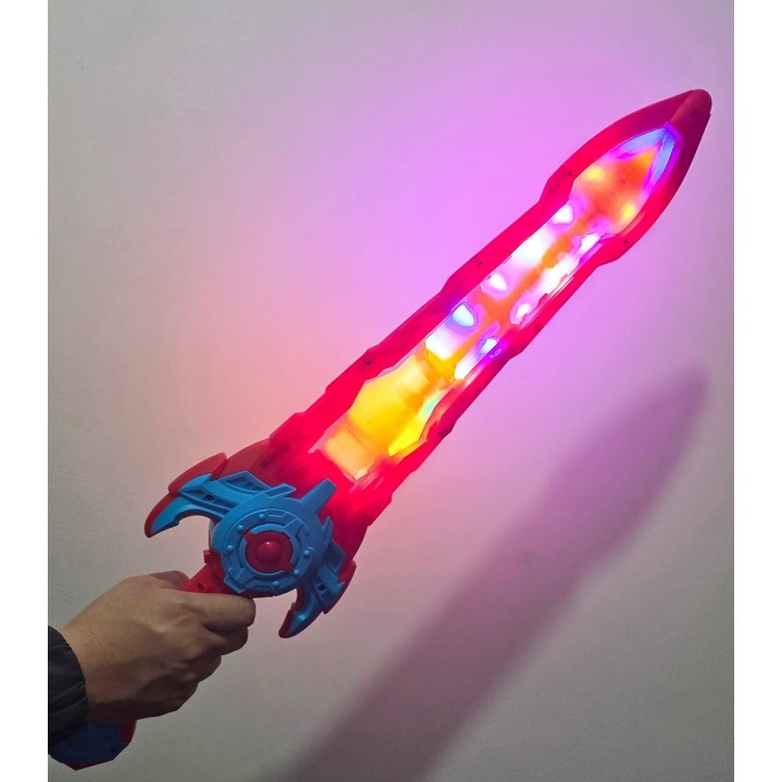 Espada De Juguete Guerrero Galactico Luz Led Sonido Niños