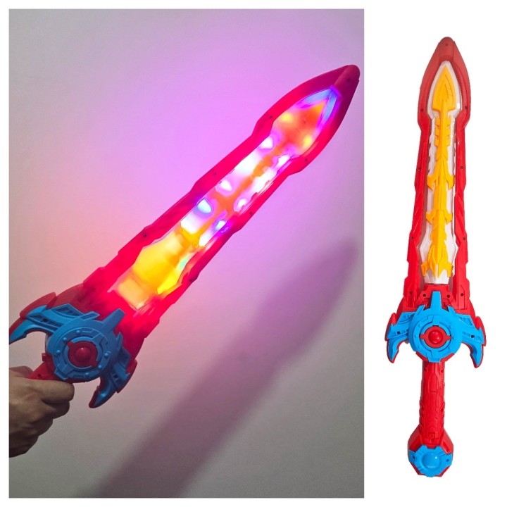 Espada De Juguete Guerrero Galactico Luz Led Sonido Niños