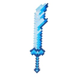 Espada De Juguete Estilo Pixeles Con Luz Led Y Sonido Niños