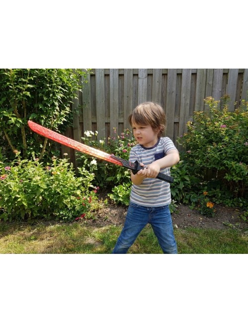 Espada Juguete De Guerrero Con Luz Sonido Movimiento Niños