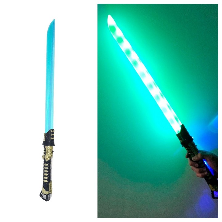 Katana Espada Samurái Juguete Con Luz Led Y Sonido Para Niño