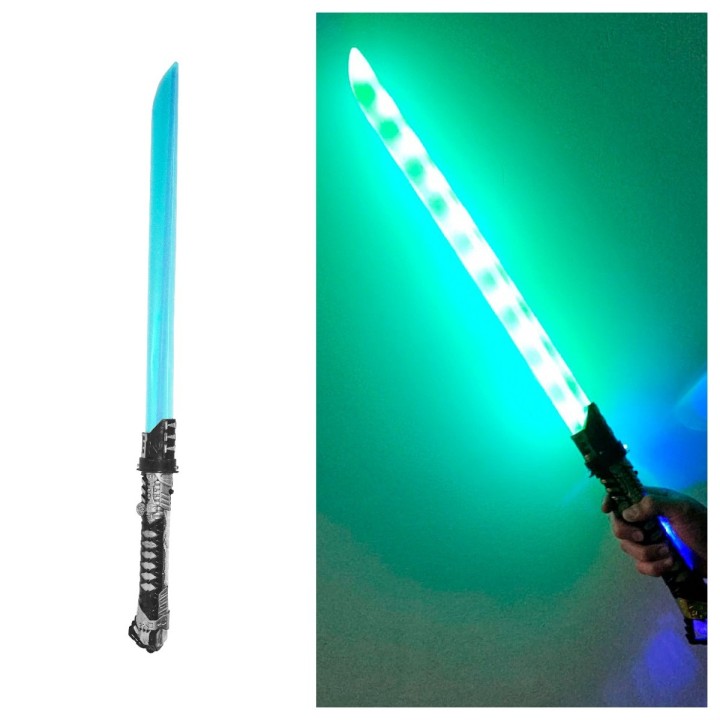 Katana Espada Samurái Juguete Con Luz Led Y Sonido Para Niño