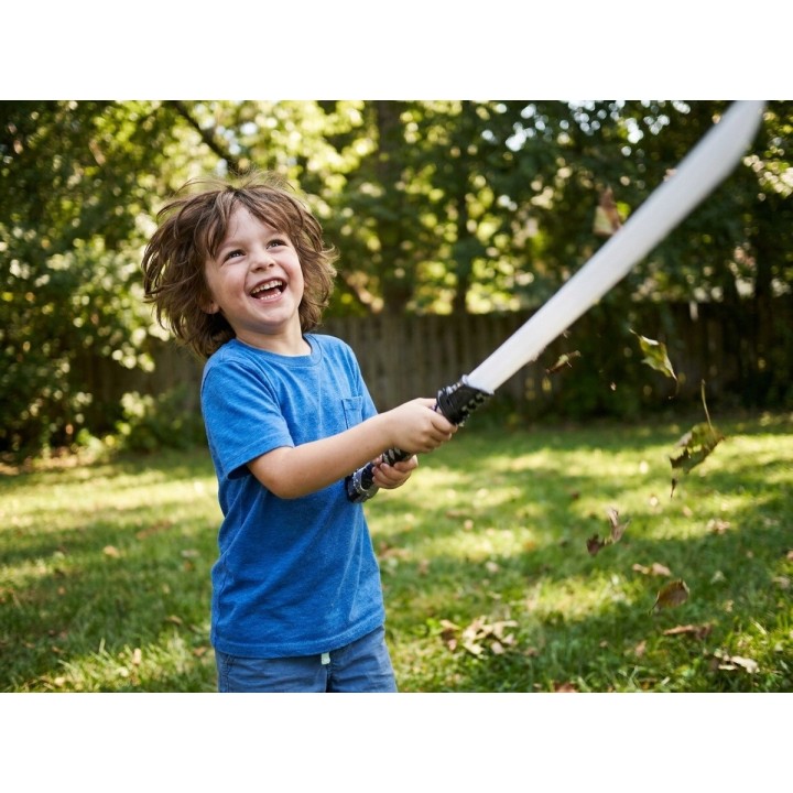 Katana Espada Samurái Juguete Con Luz Led Y Sonido Para Niño