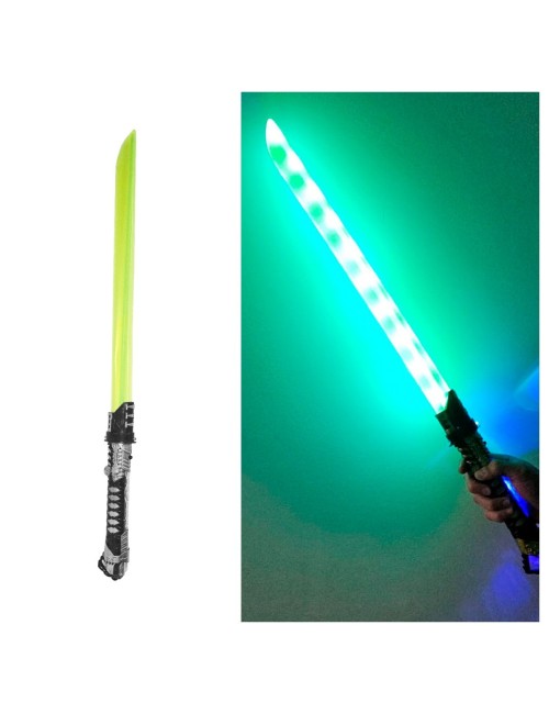 Katana Espada Samurái Juguete Con Luz Led Y Sonido Para Niño