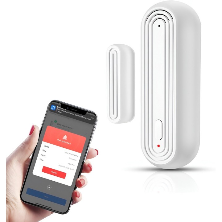 Alarma Sensor De Puerta Ventana Wifi Inteligente Tuya Alexa