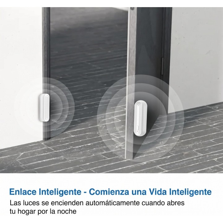 Alarma Sensor De Puerta Ventana Wifi Inteligente Tuya Alexa