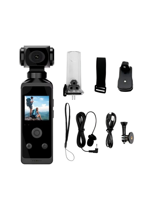 Cámara De Acción De Bolsillo 4k Wifi Gimbal Inteligente